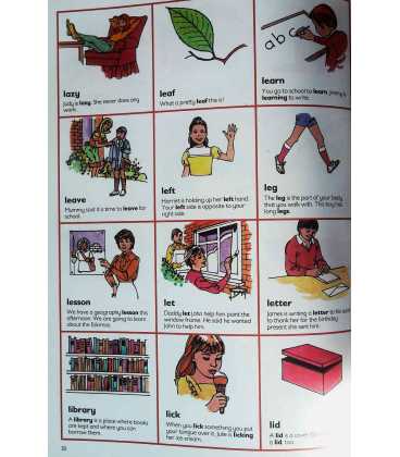 Children's Picture Dictionary Inside Page 2