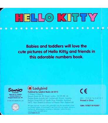 Hello Kitty: 123 Back Cover