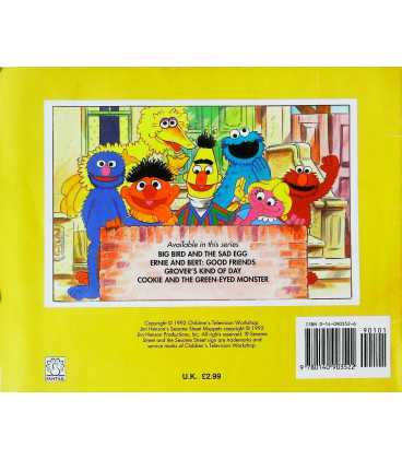 Big Bird and the Sad Egg Back Cover