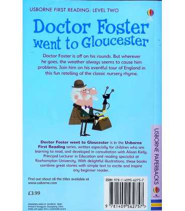 Doctor Foster Went to Gloucester Back Cover