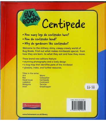 Centipede Back Cover