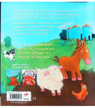 Donkey's Busy Day Back Cover