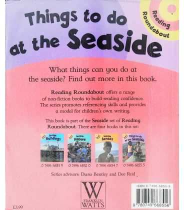 Things to Do at the Seaside Back Cover