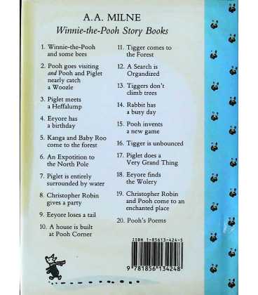 Piglet Does a Very Grand Thing Back Cover