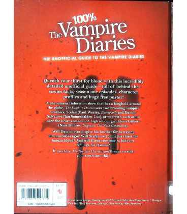 100% The Vampire Diaries: The Unofficial Guide to the Vampire Diaries Back Cover