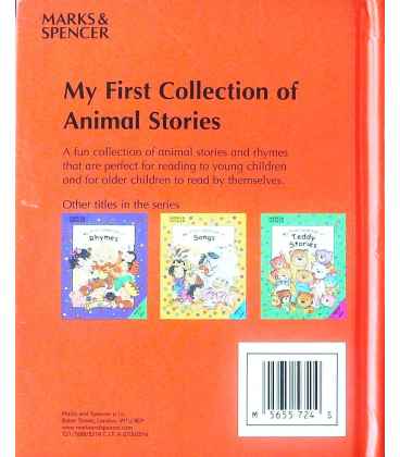 My First Collection of Animal Stories Back Cover