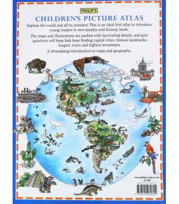 Philip's Children's Picture Atlas Back Cover