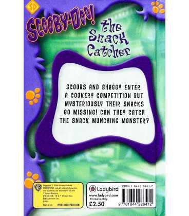 The Snack Catcher (Scooby Doo!) Back Cover