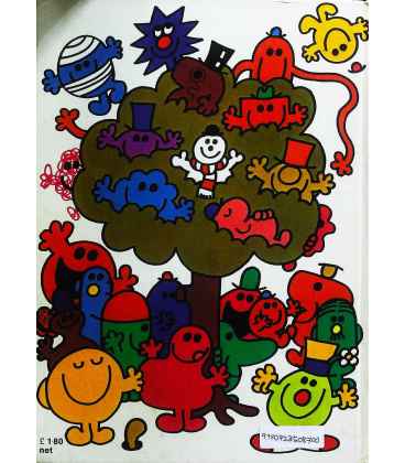 The Mr. Men Big Book Back Cover