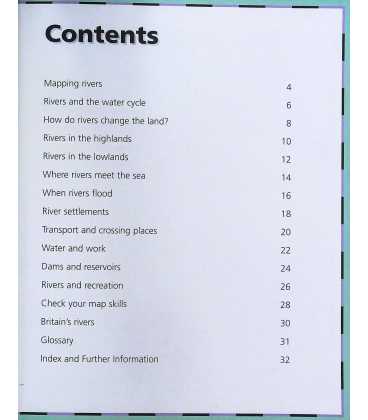 Rivers (Mapping Britain's Landscapes) Inside Page 1