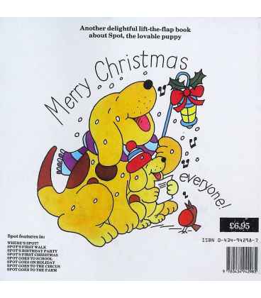 Spot's First Christmas Back Cover