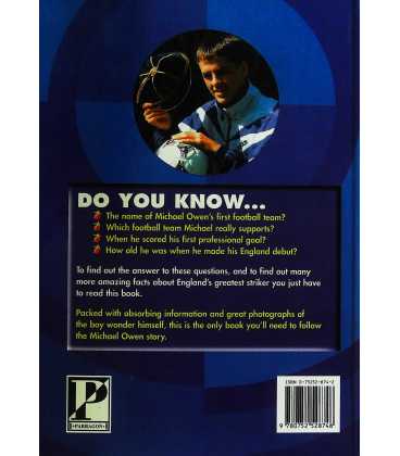 Michael Owen Soccer Boy Wonder Back Cover