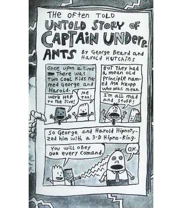 Captain Underpants and the Preposterous Plight of the Purple Potty People  Inside Page 1