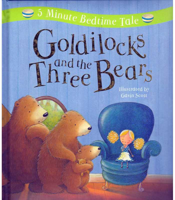 goldilocks and the three bears book