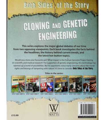 Cloning and Genetic Engineering (Both Sides of the Story) Back Cover