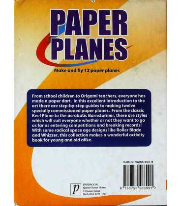 Paper Planes Back Cover